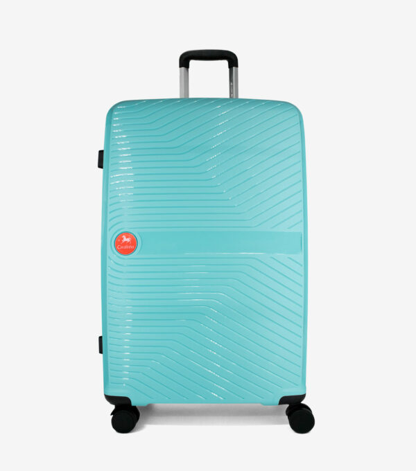 Colorful Wheeled Suitcases